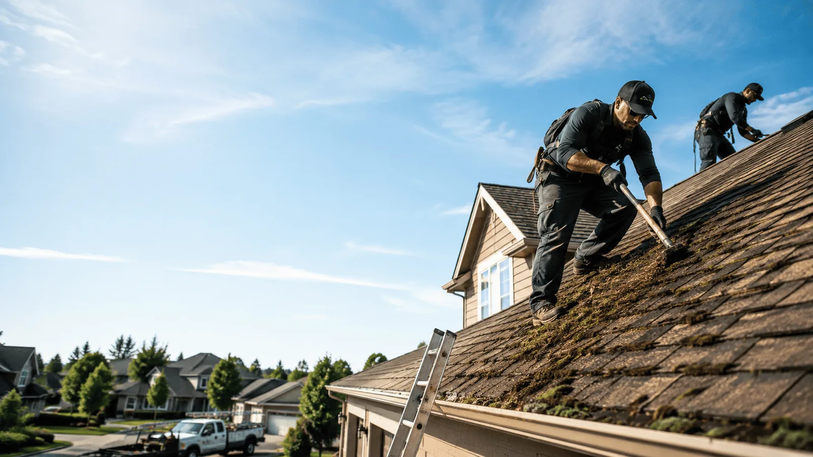 Roof Moss Removal in Strasburg, MO near me